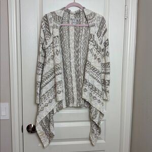 American Rag Beige Cardigan Sweater Sz S long sleeve